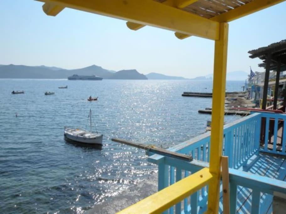 The Yellow Boat House Klima  Buitenkant foto